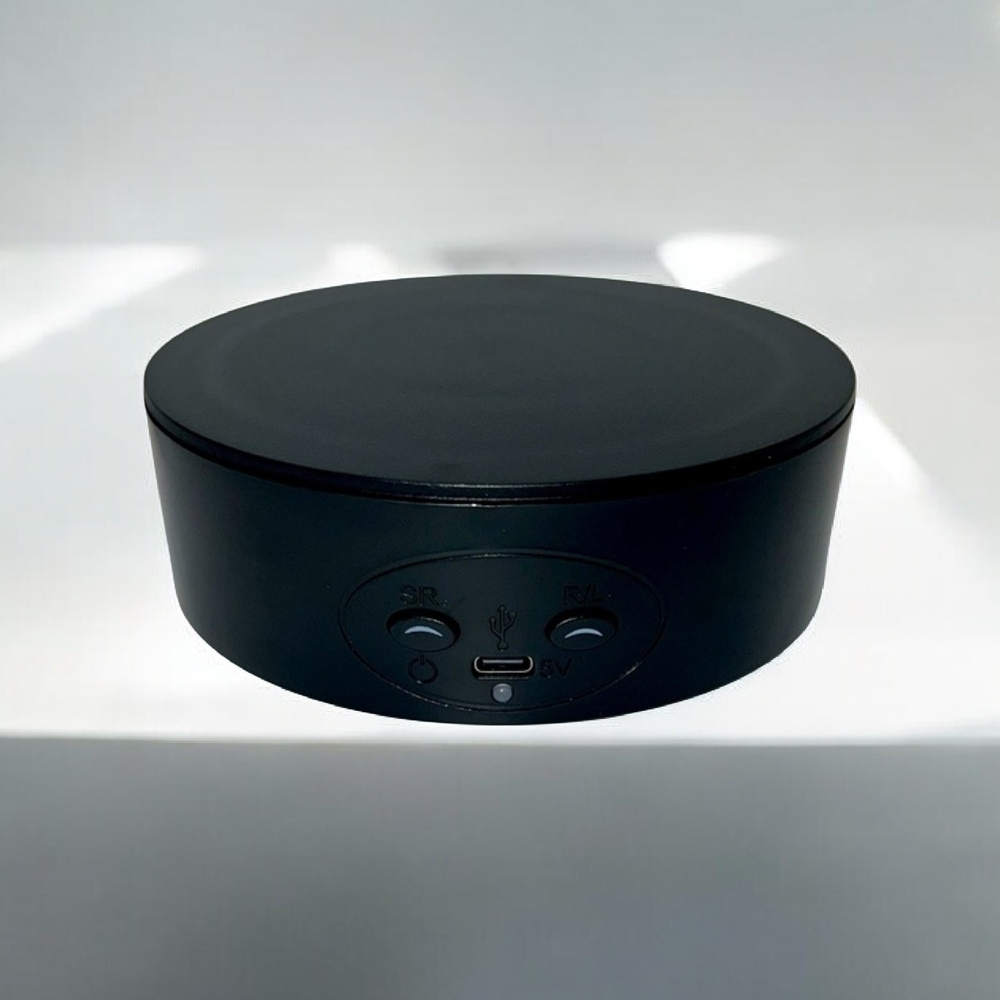 Rotating 5" Black Display Stand, NIB